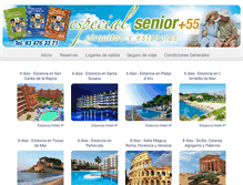 Tablet Screenshot of especialsenior.com